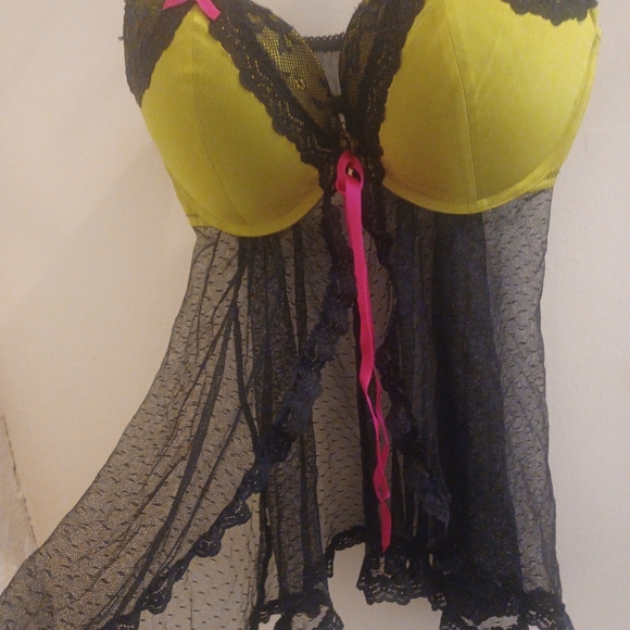 La senza baby doll lingerie top - Picture 2 of 3